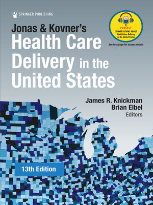 cover image of Jonas and Kovner's Health Care Delivery in the United States
